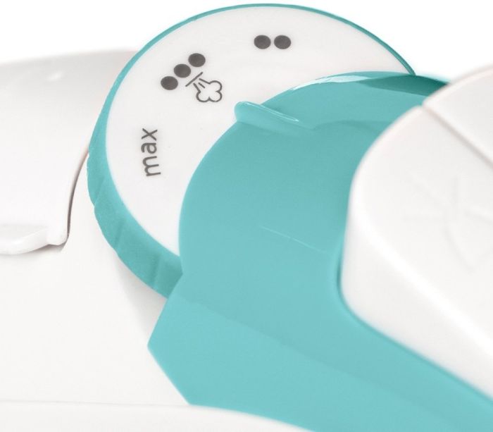 Праска Russell Hobbs Light & Easy, 2400Вт, 240мл, паровий удар -30гр, постійна пара - 110гр, Anti-calc, нерж. сталь, бірюзовий