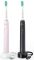 Щітка зубна електр. Philips, Sonicare 3100 series, набір , 31т. колив/хв, насадок-1, 2 шт в наборі, рожевий, чорний