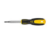 Викрутка TOPEX для насадок 1/4", двосторонні біти 2шт, SL,PH, сталь CrV