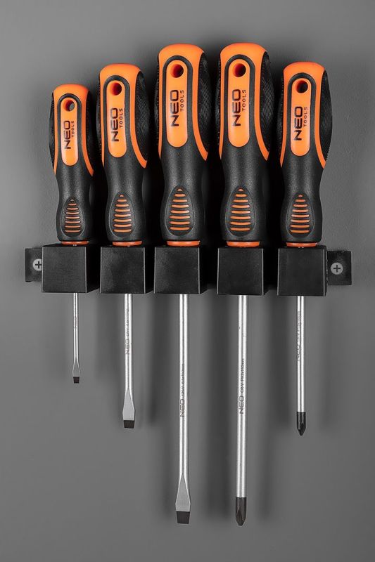 Викрутки Neo Tools набір 5шт, SL,PH, сталь CrV