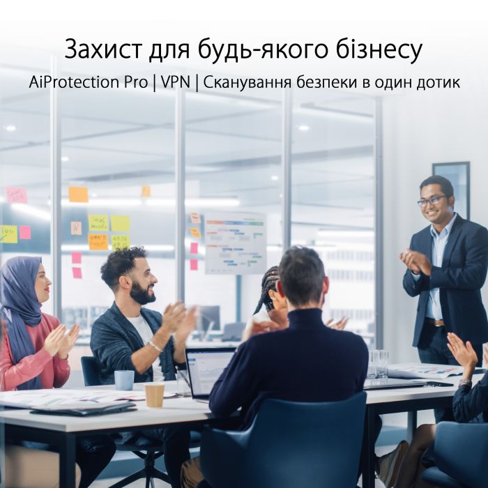 Система WiFi-Mesh ASUS ExpertWiFi EBM68 AX7800, 3xGE LAN, 1x2.5GE WAN, 1xUSB3.2, 2мод, білий