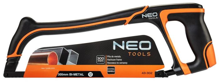 Ножовка по металлу Neo Tools, 300мм, двухкомпонентная ручка