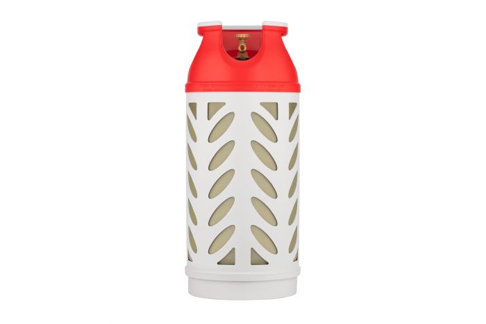 Балон газовий композитний Hexagon Ragasco HR33.5L, 33.5л, пропан/бутан 14кг/16.5кг, 30бар, вентиль Shell (український стандарт), 7.9кг