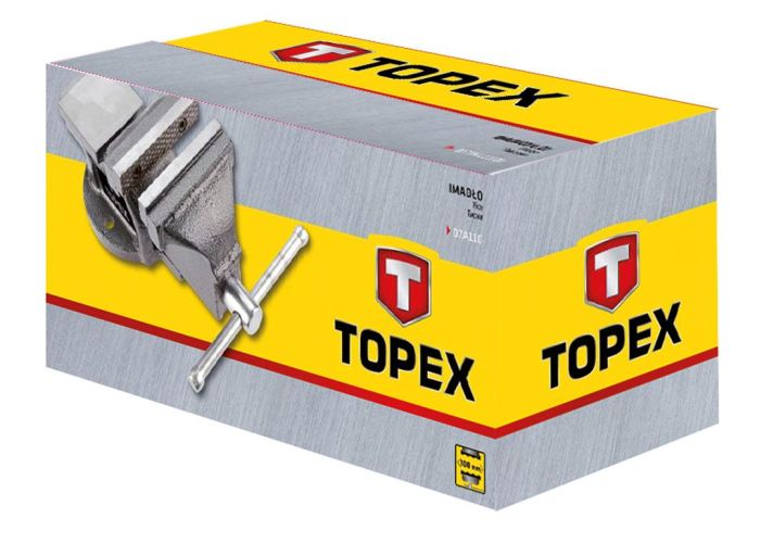 Лещата TOPEX, поворотні, чавунні, 100мм, 5.3кг