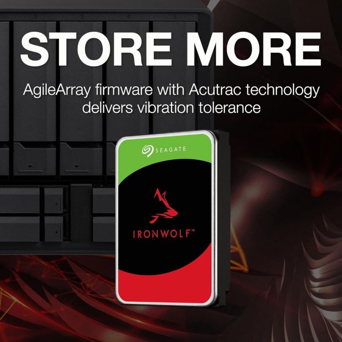 Жесткий диск Seagate  4TB 3.5" 5400 256MB SATA IronWolf