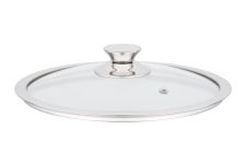 Кришка Ardesto Gemini, 24см, термостійке скло, нержавіюча сталь