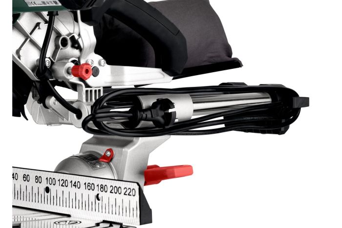 Пила торцювальна Metabo KGS 216M з протяжкою 1200Вт диск 215мм 13.4кг