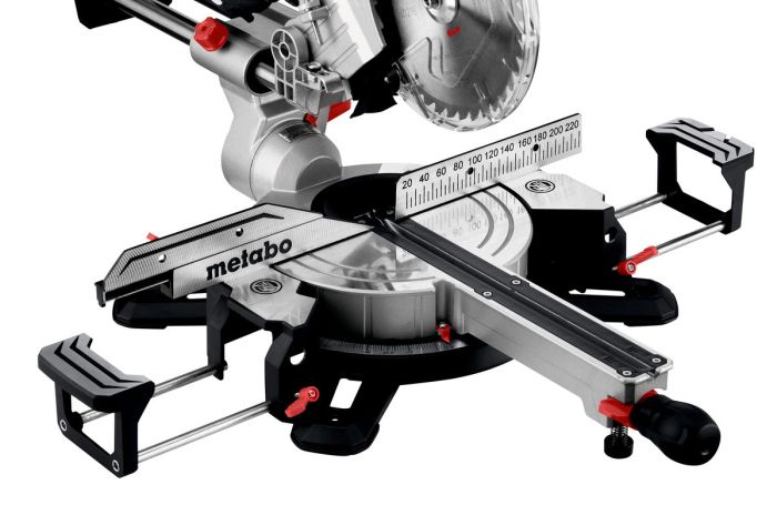 Пила торцовочная Metabo KGS 305 M с протяжкой, 1600Вт, диск 305мм, пропил 110/67мм, 18.6кг