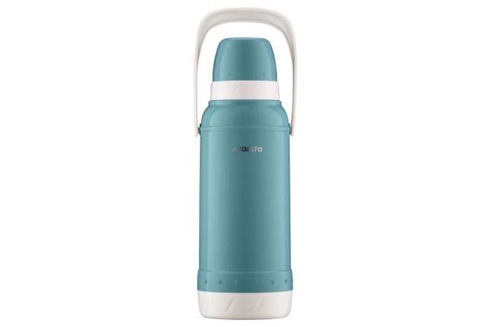 Термос Ardesto Gemini Gourmet, 2000мл, пластик, боросиликатное стекло, синий