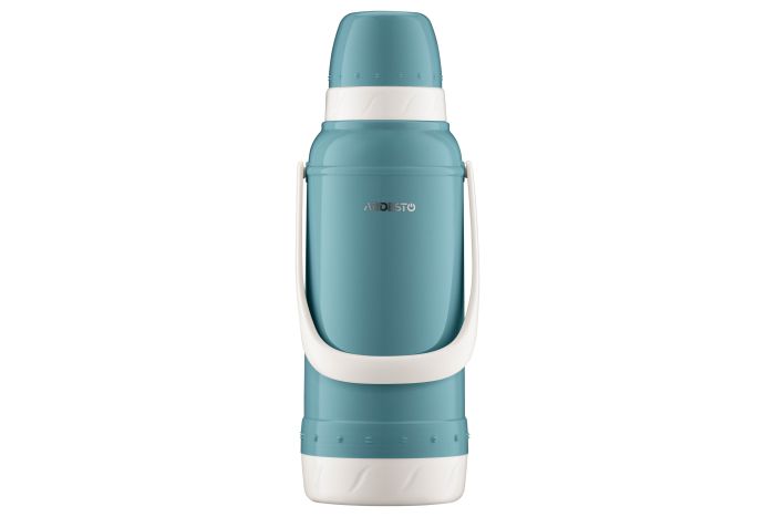 Термос Ardesto Gemini Gourmet, 2000мл, пластик, боросиликатное стекло, синий