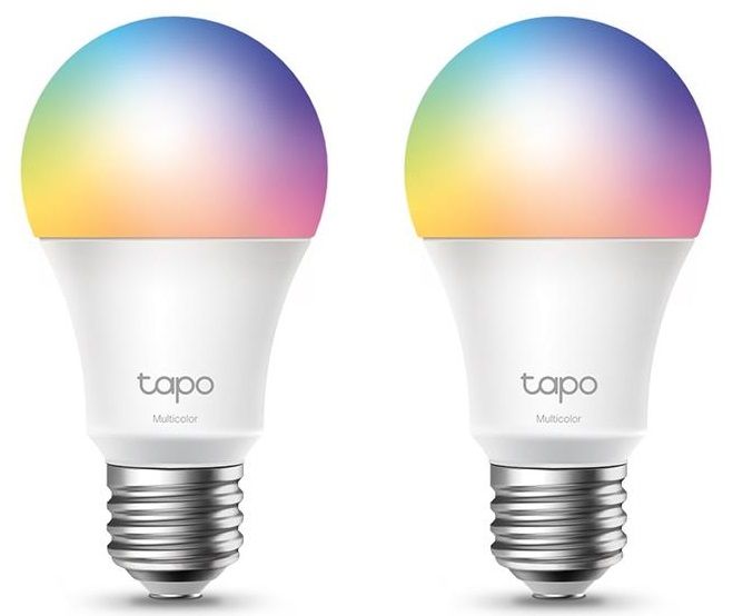 Умная многоцветная Wi-Fi лампа TP-LINK Tapo L530E 2шт N300