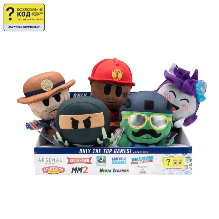 М'яка ігрaшка DevSeries Collector Plush Livetopia: Firefighter