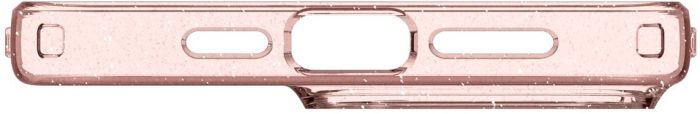 Чехол Spigen для iPhone 15 Pro, Liquid Crystal Glitter, Rose Quartz