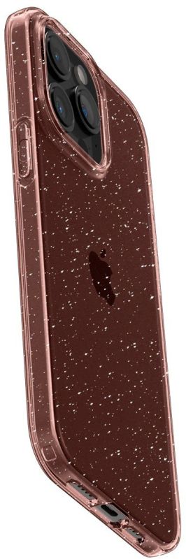 Чехол Spigen для iPhone 15 Pro, Liquid Crystal Glitter, Rose Quartz