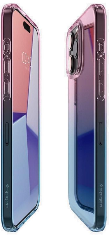 Чехол Spigen для iPhone 15 Pro, Liquid Crystal, Gradation Pink
