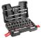 Набор инструментов Top Tools, набор торцевых головок 1/2", 1/4", 47шт