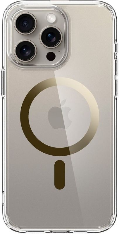 Чехол Spigen для iPhone 15 Pro, Ultra Hybrid MagFit, Gold
