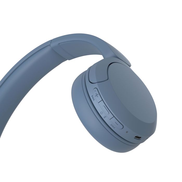 Наушники On-ear Sony WH-CH520 BT 5.2, SBC, AAC, Wireless, Mic, Синий