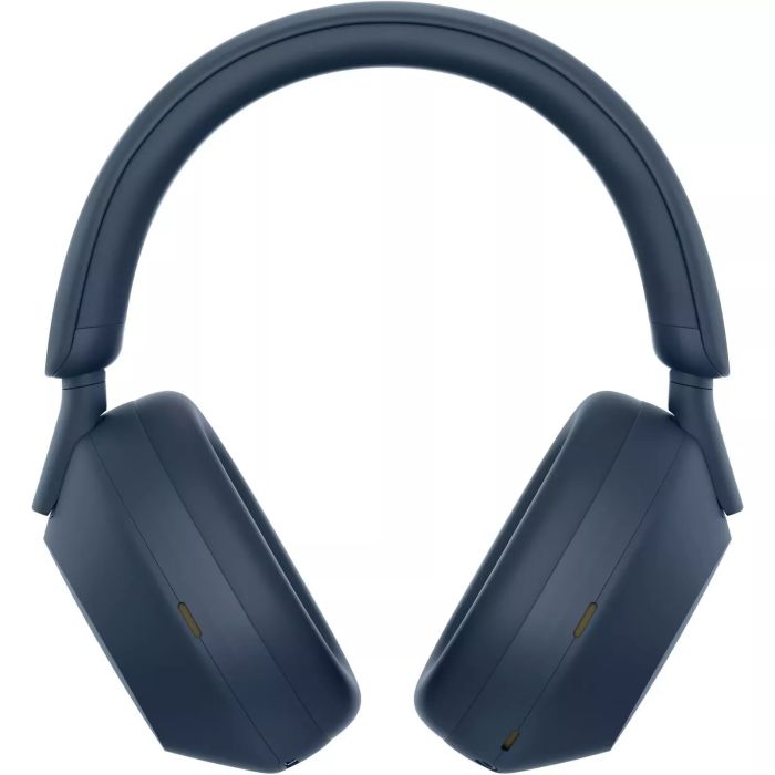 Наушники Over-ear Sony WH-1000XM5 BT 5.2, ANC, Hi-Res, AAC, LDAC, Wireless, Mic, Синий