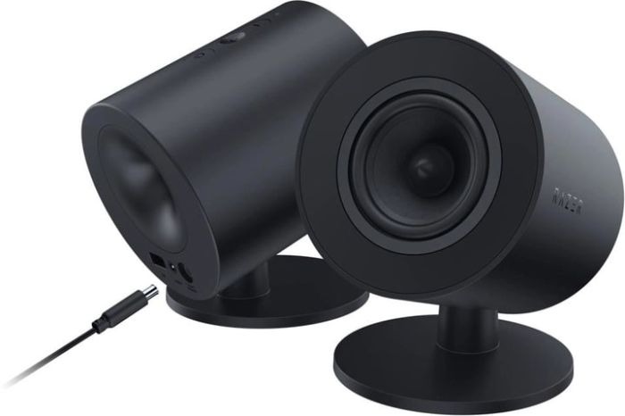 Акустическая система Razer Nommo V2 X 2.0, USB-A/BT, чёрный
