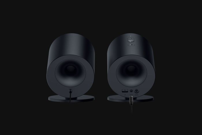 Акустическая система Razer Nommo V2 X 2.0, USB-A/BT, чёрный