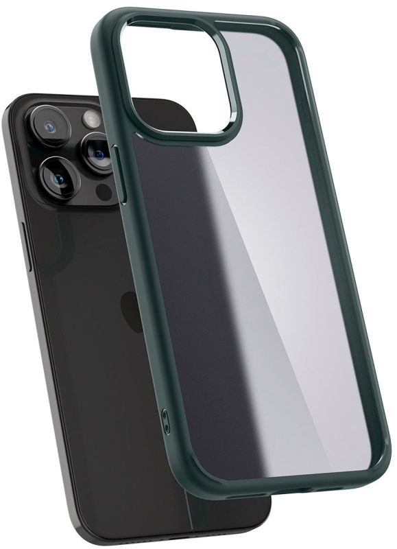 Чохол Spigen для iPhone 15 Pro, Ultra Hybrid, Frost Green