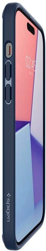 Чехол Spigen для iPhone 15, Ultra Hybrid, Navy Blue