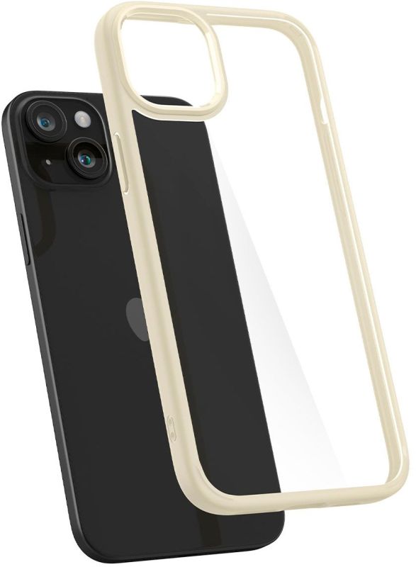 Чехол Spigen для iPhone 15, Ultra Hybrid, Mute Beige