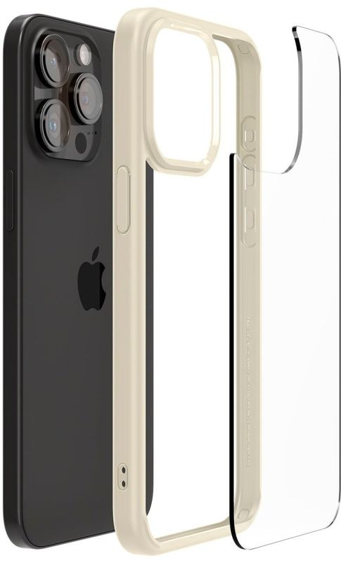 Чохол Spigen для iPhone 15 Pro Max, Ultra Hybrid, Mute Beige