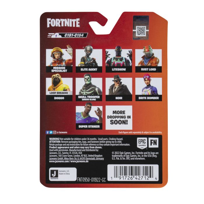 Коллекционная фигурка Fortnite Micro Legendary Series Wukong, 6см