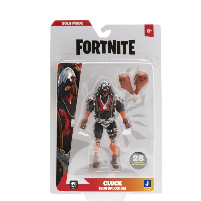 Коллекционная фигурка Fortnite Solo Mode Cluck - Eggsplosive, 10см