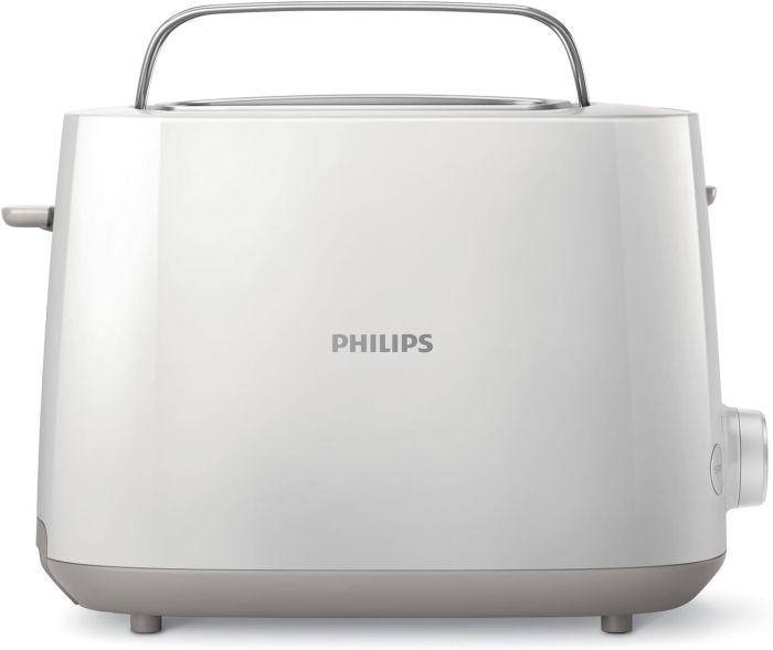 Тостер Philips Daily Collection 830Вт, пластик, білий