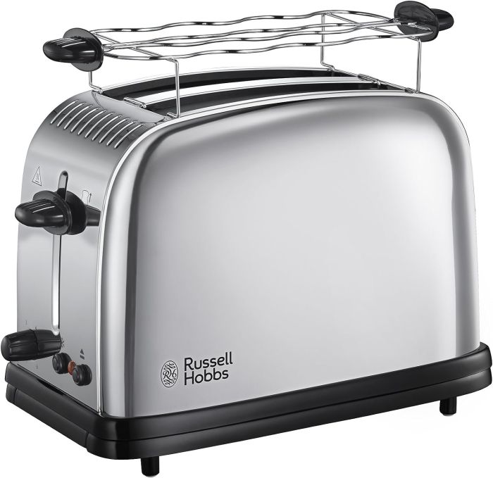 Тостер Russell Hobbs Chester 1670Вт, підігрів, метал.