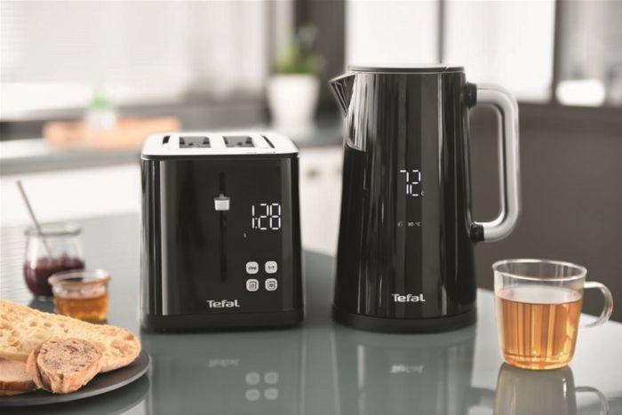 Тостер Tefal Digital 850Вт, LED дисплей, пластик, черный