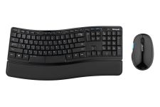 Комплект клавиатура и мышь Microsoft  Comfort Desktop Sculp WL, EN/UK/RU, чёрный