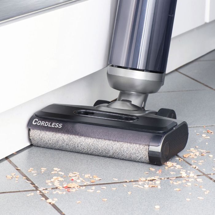 Пилосос Thomas бездротовий AQUA FLOORCLEANER CORDLESS, 150Вт, конт пил -0,75л, автон. робота до 35хв, вага-4кг, НЕРА, голубий