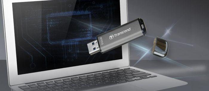 Накопитель Transcend 128GB USB 3.2 Type-A JetFlash 920 R420/W400MB/s Чёрный