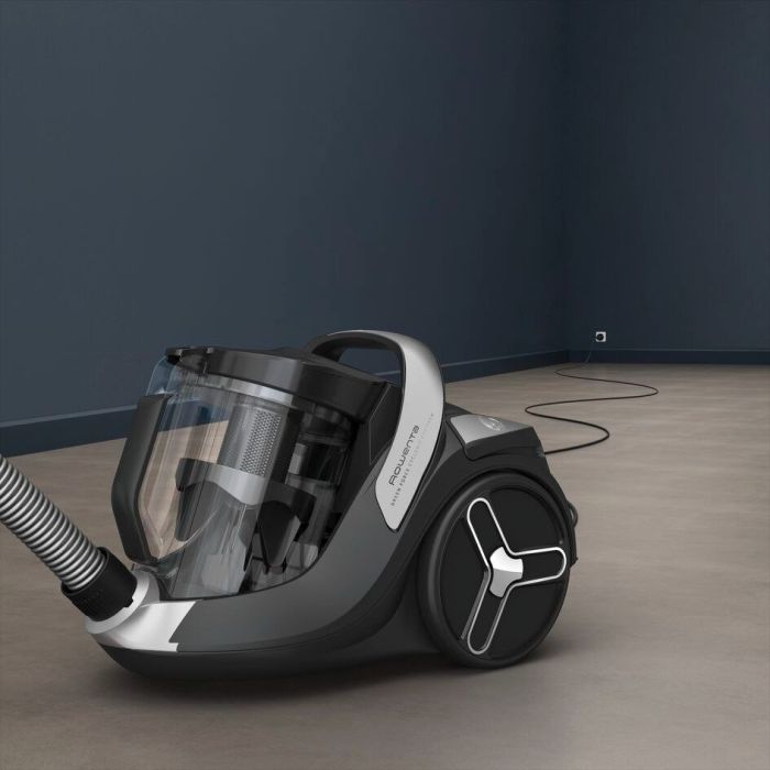 Пылесос Rowenta контейнерный Green Force Cyclnic Effitech+, 500Вт, конт пыль -2.5л, НЕРА, черный