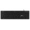 Клавіатура мембранна Acer OKW020, 104key ,USB-A, EN/UKR/RU,чорний
