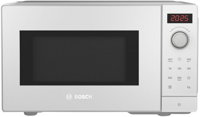 Микроволновая печь Bosch, 20л, эл. управл., 800Вт, белый