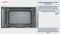 Микроволновая печь Bosch, 20л, эл. управл., 800Вт, белый