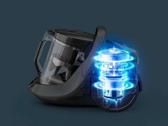 Пилосос Rowenta контейнерний Green Force Cyclnic Effitech+, 500Вт, конт пил -2.5л, НЕРА, чорний