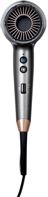 Фен Remington One, 2000Вт, 8 режимів, дифузор,чохол,іоніз-я, хол. обдув, термо-сенсор, сірий