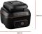Мультипечь Russell Hobbs SatisFry Air&Grill, 1745Вт, чаша-5.5л, сенсорное управл., алюминий/пластик, черно-оранжевый