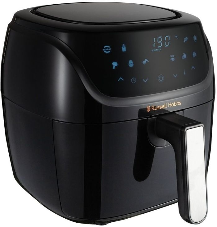 Мультипечь Russell Hobbs SatisFry Air Medium, 1350Вт, чаша-4л, сенсорное управл., алюминий/пластик, черно-серый