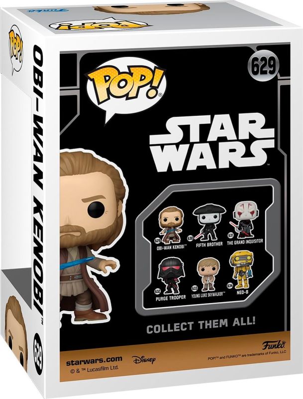 Фигурка Funko POP! Vinyl: Obi-Wan Kenobi S2 - Obi-Wan (battle pose)