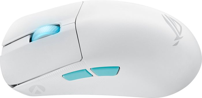Мышь ASUS ROG Harpe Ace Aim Lab Edition, RGB, USB-A/WL/BT, белый