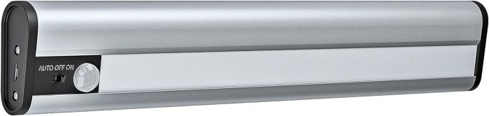 Светильник с аккумулятором LEDVANCE Linear Mobile 1.5Вт 4000К 98Лм 300мм 1800мА•ч датчик движения USB-A > microUSB серый