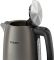 Електрочайник Philips Viva Collection 1.7л, Strix, метал, чорно-мідний