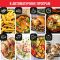 Мультипечь Tefal EasyFry&Grill Precision, 1550Вт, чаша-4.2л, сенсорное управл., 8 програм, гриль, пластик, черный